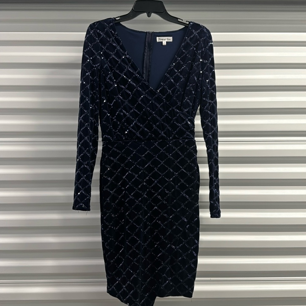 Gently used holiday/party dress soft material.